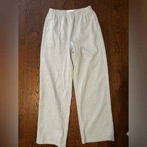 Oak and Fort Elastic Waist Pant | Size XS | Light Blue